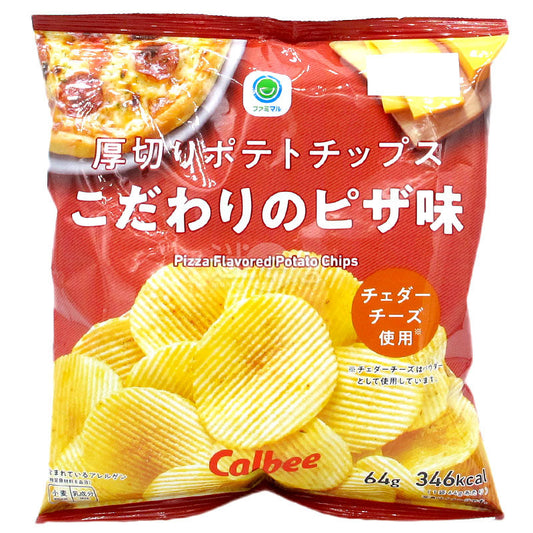 便利店限定版 特製PIZZA味厚切波浪薯片
