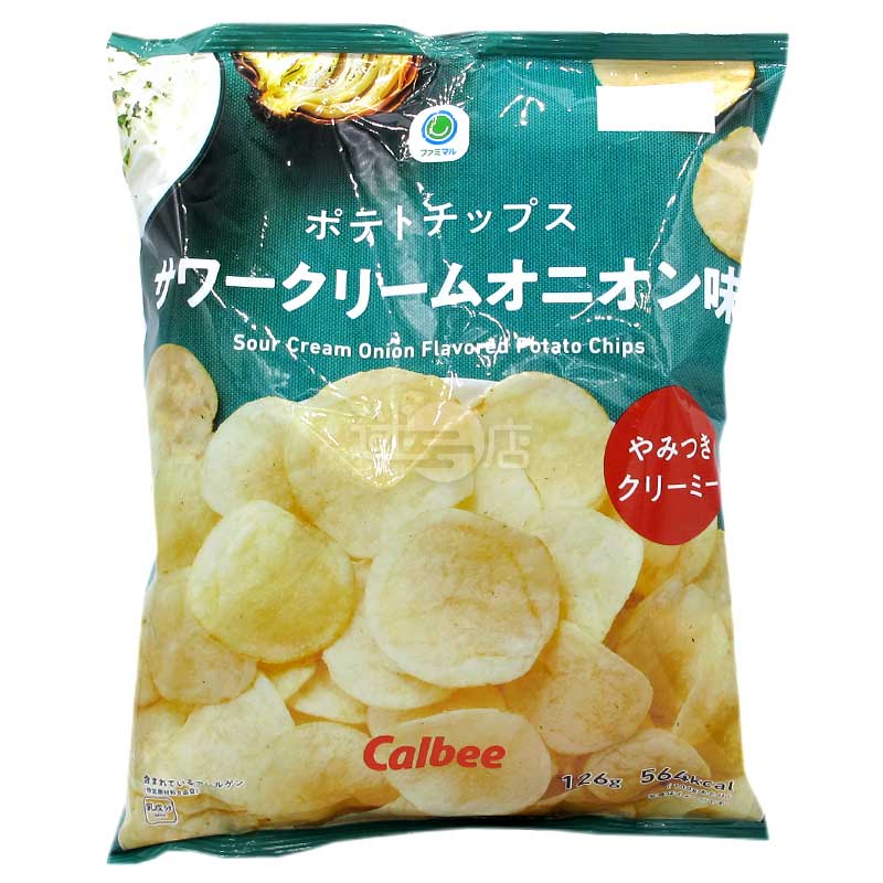 便利店限定 酸忌廉洋蔥味薯片 大包裝