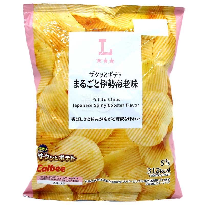 便利店限定 日本龍蝦味厚切波浪薯片