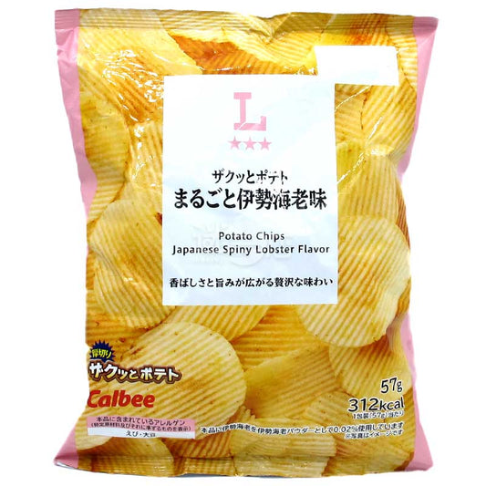 便利店限定 日本龍蝦味厚切波浪薯片