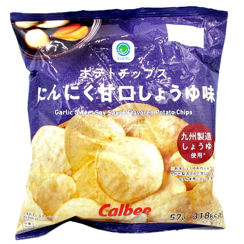 便利店限定 蒜香甜醬油味薯片