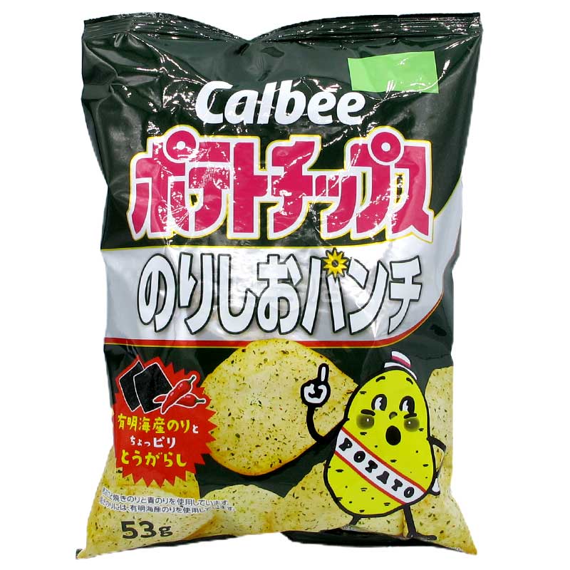 濃郁烤紫菜青海苔微辣鹽味薯片