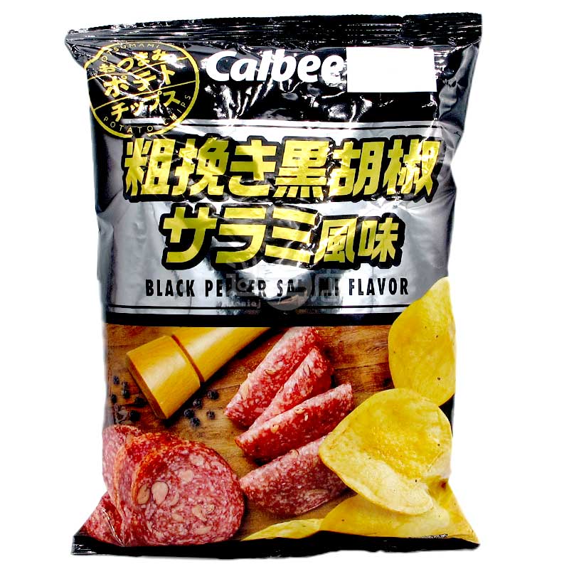 粗磨黑胡椒莎樂美腸風味薯片