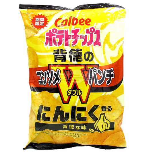 便利店限定 背德之雙重清湯香蒜味薯片
