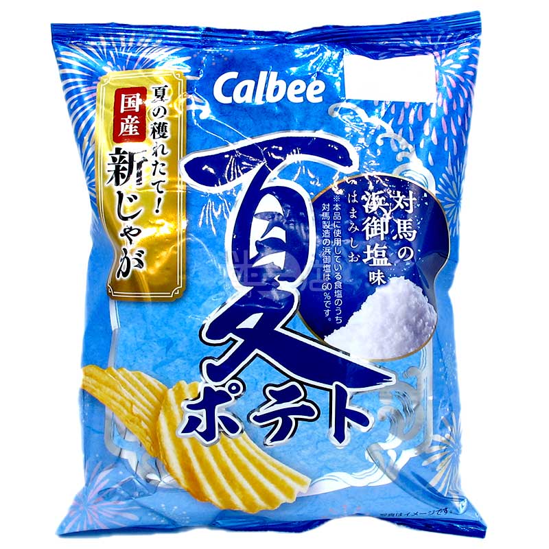 夏之新薯 對馬之濱御鹽味厚切波浪薯片