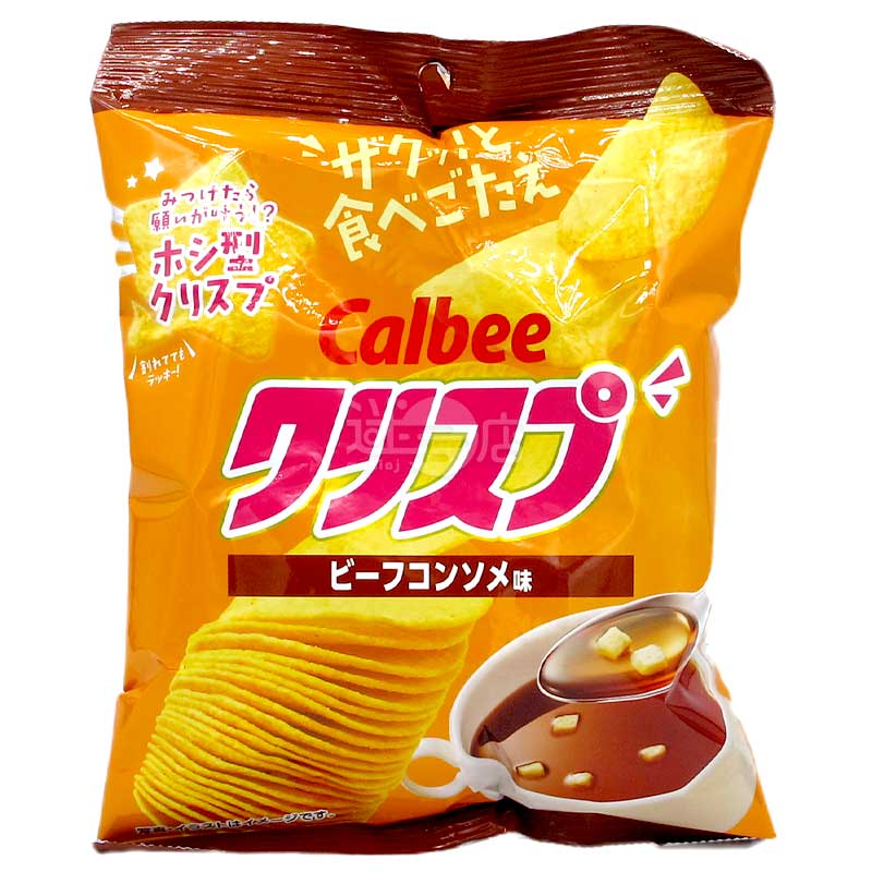 CRISP 鬆脆薯片 牛肉清湯味