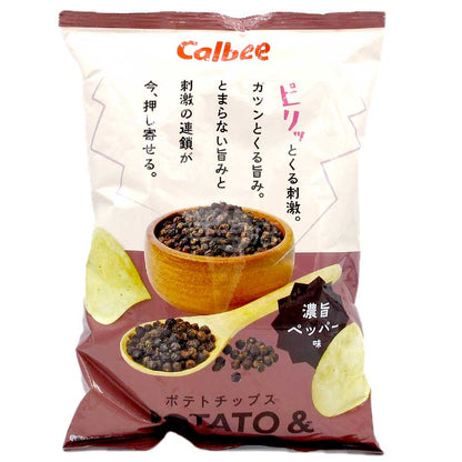 POTATO&濃厚胡椒味薯片
