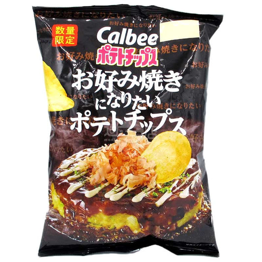 數量限定 想成為大阪燒的薯片