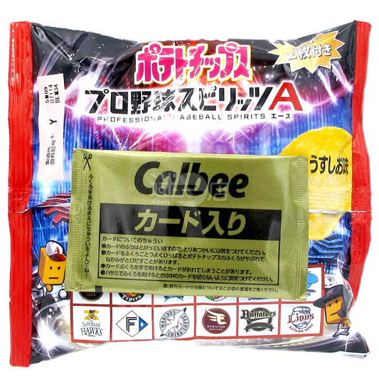 淡鹽味薯片 連職棒野球魂A收藏卡一張