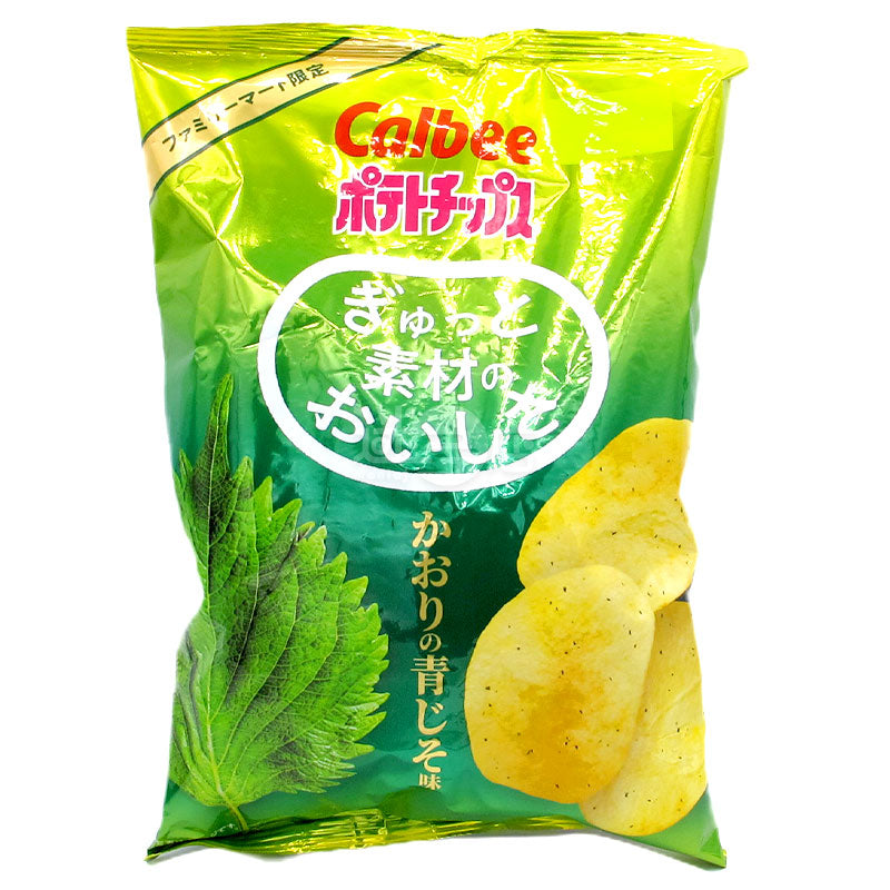 便利店限定版 濃縮食材美味 青紫蘇味薯片