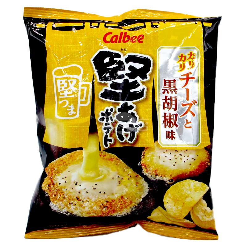 脆脆芝士&黑胡椒味硬薯片