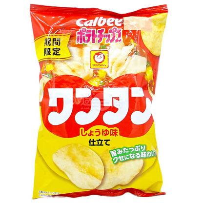期間限定 醬油雲吞風味薯片