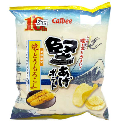 季節限定 燒粟米味硬薯片