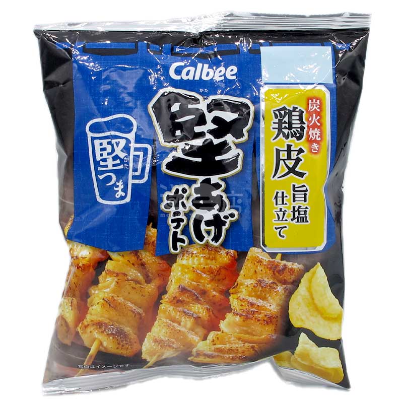 炭烤雞皮鹽味硬薯片