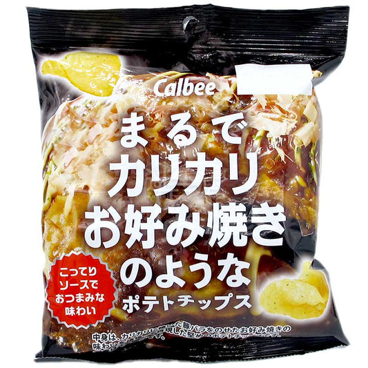 猶如酥脆大阪燒般的濃郁醬汁味薯片