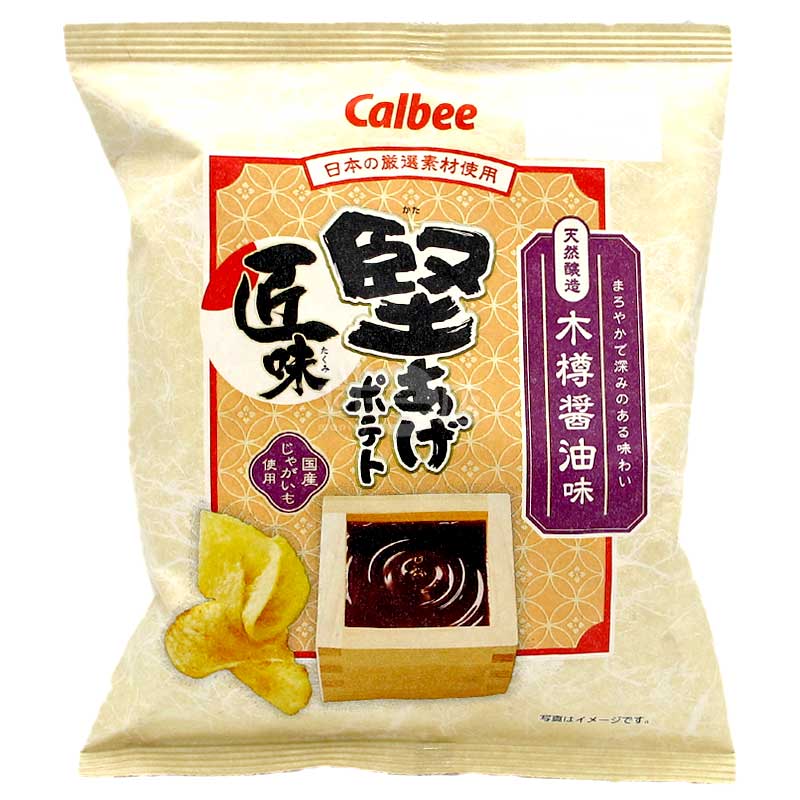 匠味 木桶醬油味硬薯片