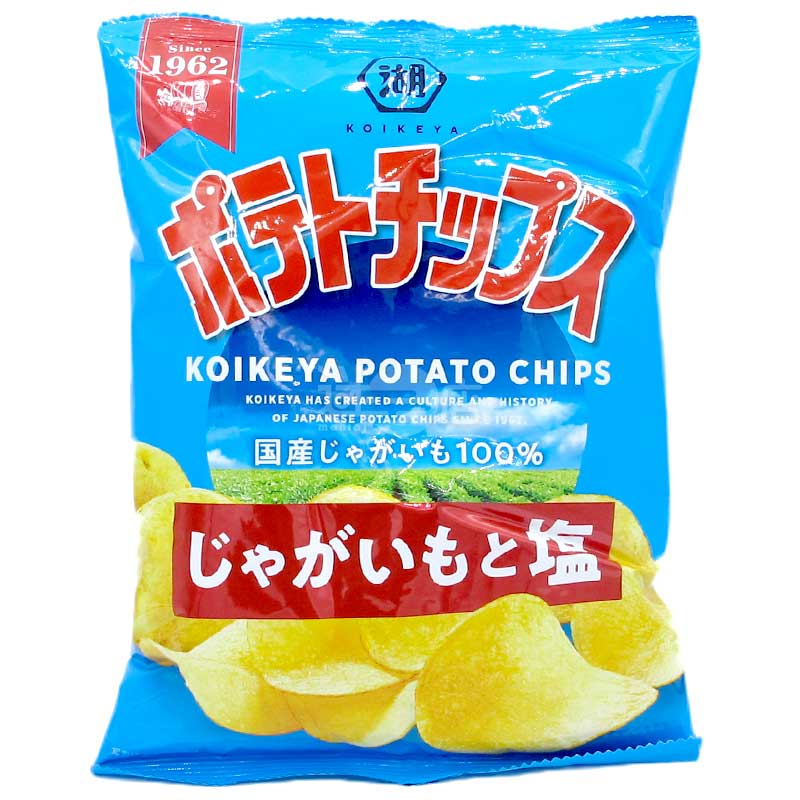 日本薯仔與鹽 原始風味薯片