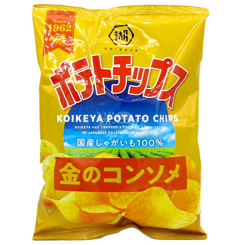 日本薯仔100% 濃厚黃金清湯味薯片