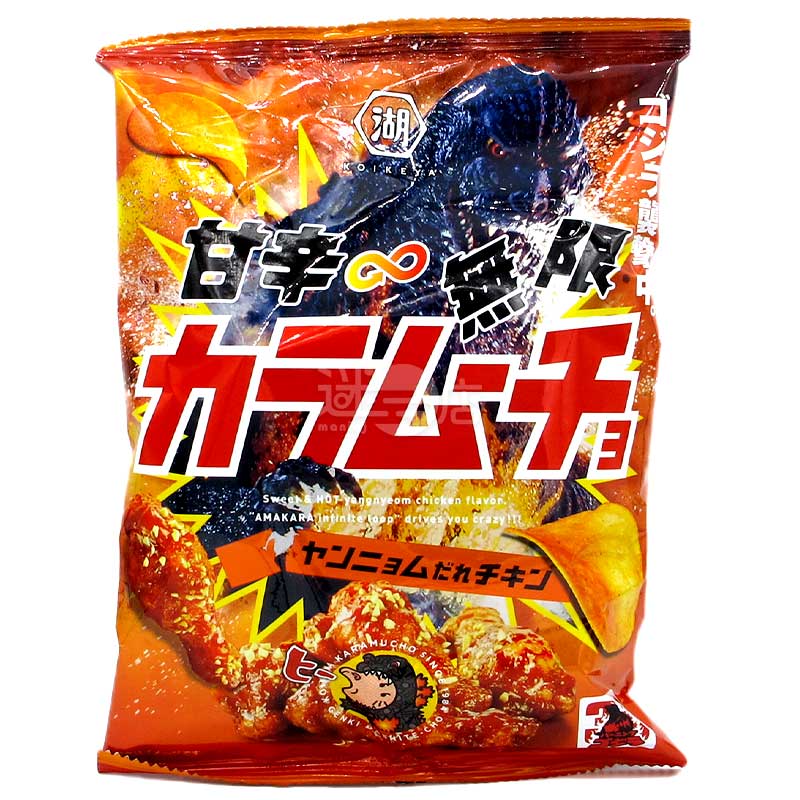 カラムーチョ 韓国風ヤンニョムチキン味ポテトチップス