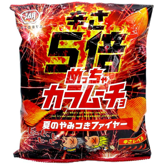 Karamucho 辣度5倍 夏日的讓人上癮厚切波浪薯片