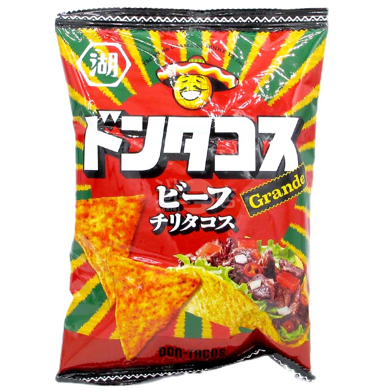 DonTacos 濃郁辣椒牛肉味墨西哥粟米片