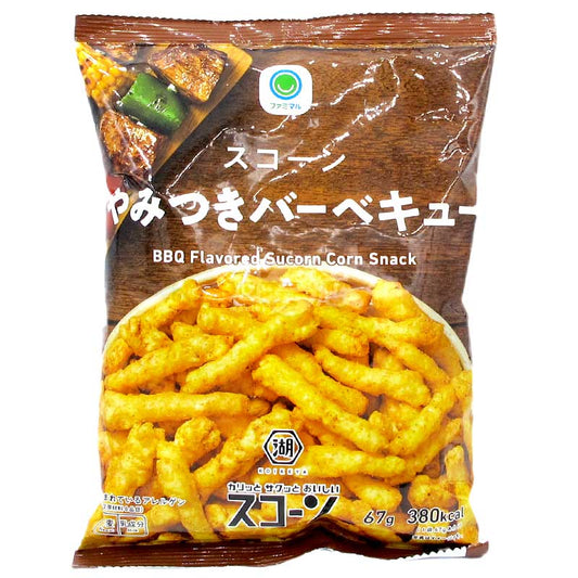 便利店限定 令人上癮的燒烤味粟米脆條