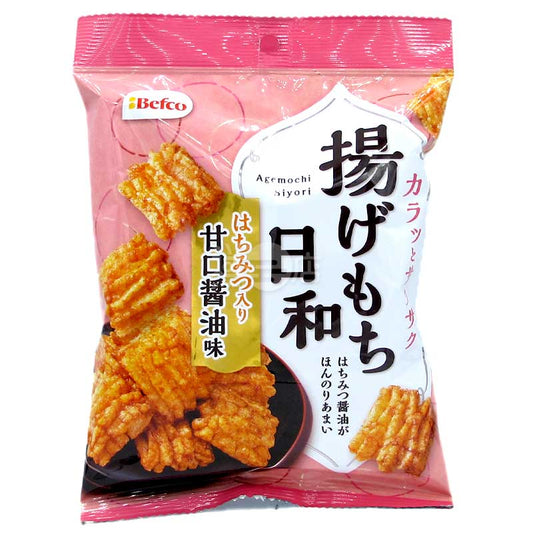 Agemochi Biyori 香脆日式炸年糕 蜂蜜甜醬油味