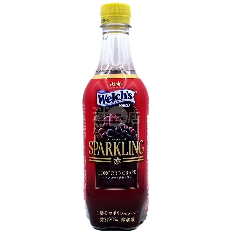Welch's 微碳酸康科德葡萄汁飲品