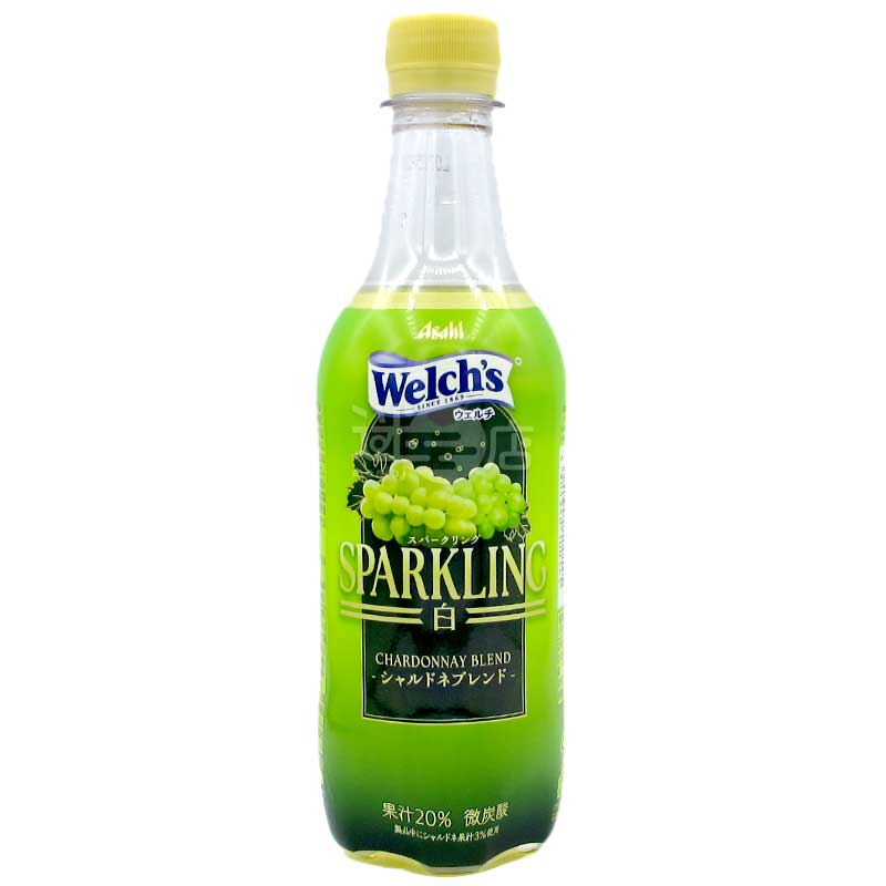 Welch's 微碳酸莎當妮白葡萄汁飲品