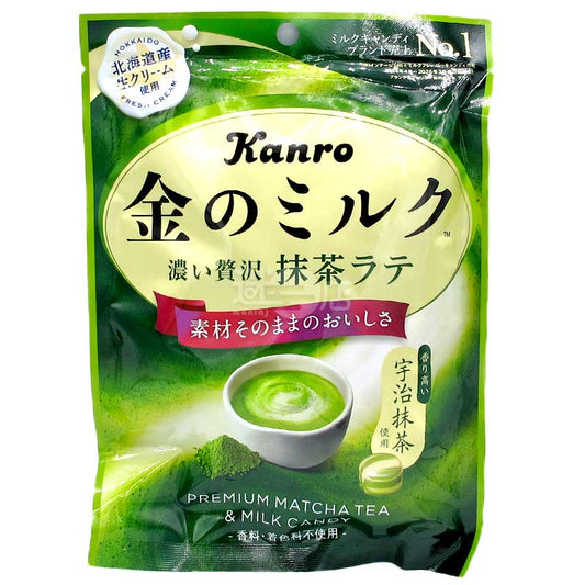 金之牛奶糖 香濃豪華宇治抹茶拿鐵味