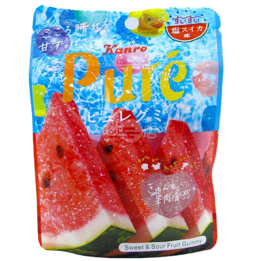 KanroPremium果肉軟糖 鹽味西瓜口味