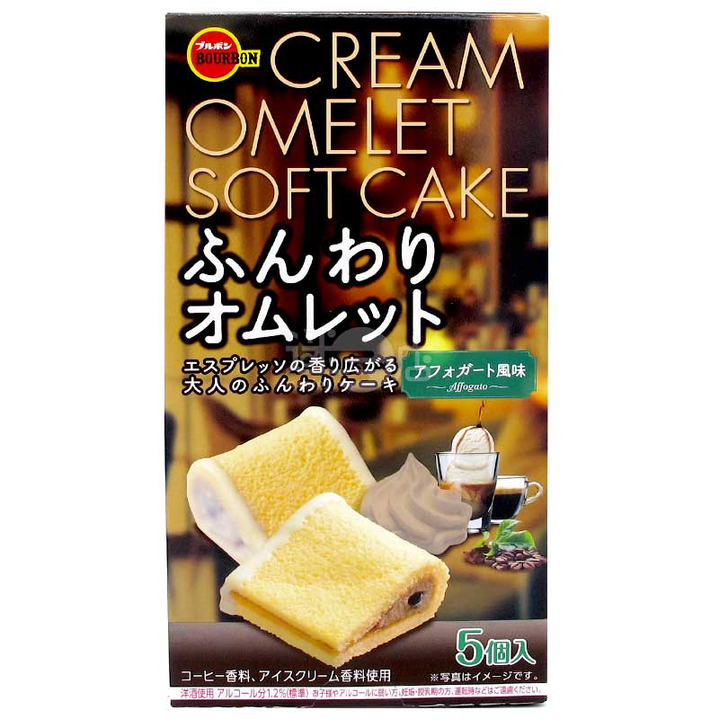 雪糕咖啡風味忌廉奄列鬆軟蛋糕