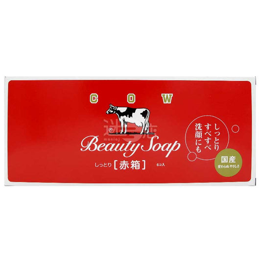 COW 紅盒 日本製溫和牛奶沐浴潔面香皂番梘