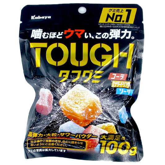 Tough Gummy 高彈力大粒硬軟糖 可樂&能量飲品&梳打水味