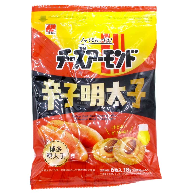 辛子明太子味芝士杏仁米餅