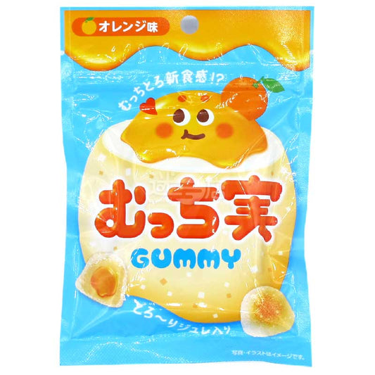 橙味耐嚼新食感啫喱軟糖