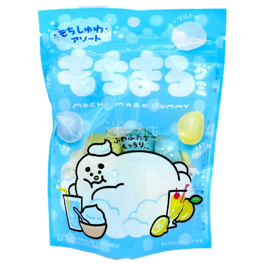 便利店限定 Mochi Maro 乳酪&汽水&檸檬味Q彈軟糖