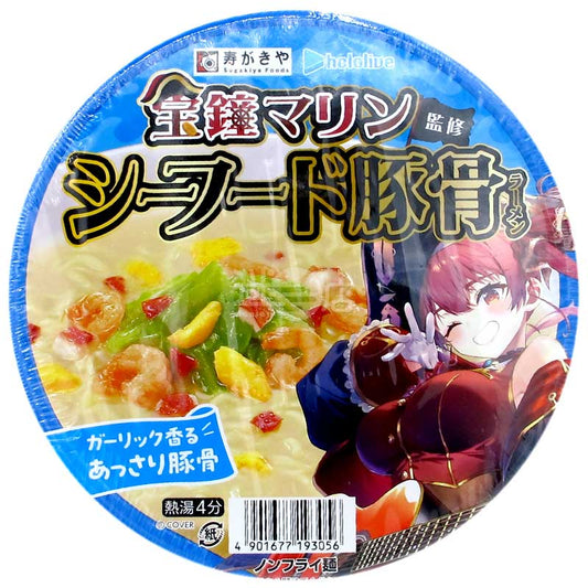 hololive 寶鐘瑪琳監修 海鮮蒜香淡豚骨拉麵