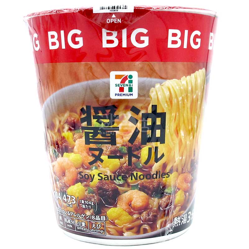便利店限定 BIG 微辣醬油杯麵