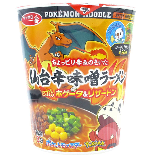 札幌一番 Pokemon 仙台辣味噌拉麵