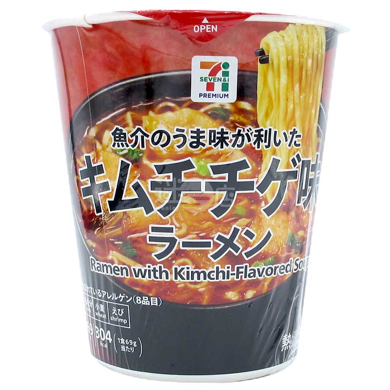 便利店限定 香辣海鮮泡菜韓式燉湯味拉麵