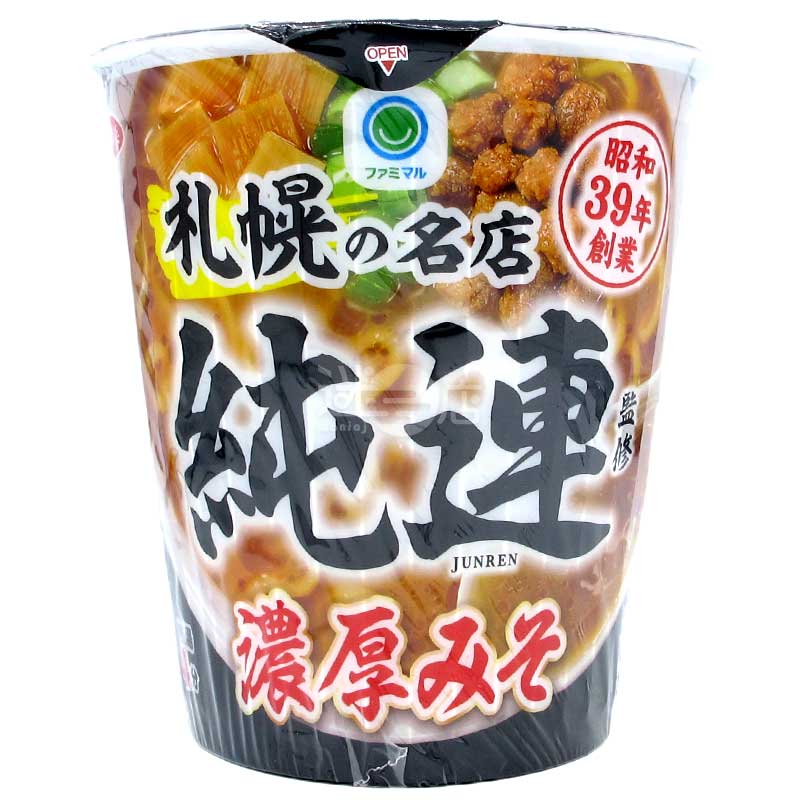 便利店限定 札幌名店純連監修 濃厚味噌拉麵