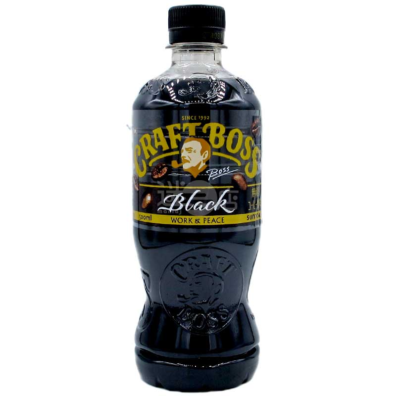 CRAFT BOSS 黑咖啡 500ml膠樽裝