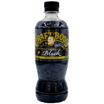 CRAFT BOSS 黑咖啡 500ml膠樽裝