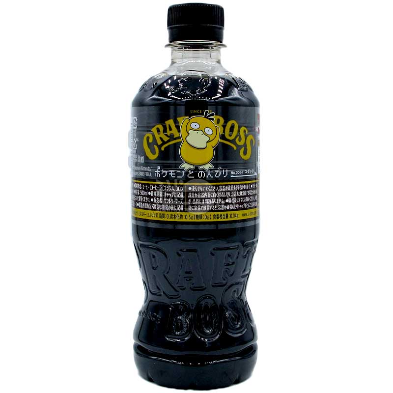 CRAFT BOSS ブラックコーヒー 500mlペットボトル入り