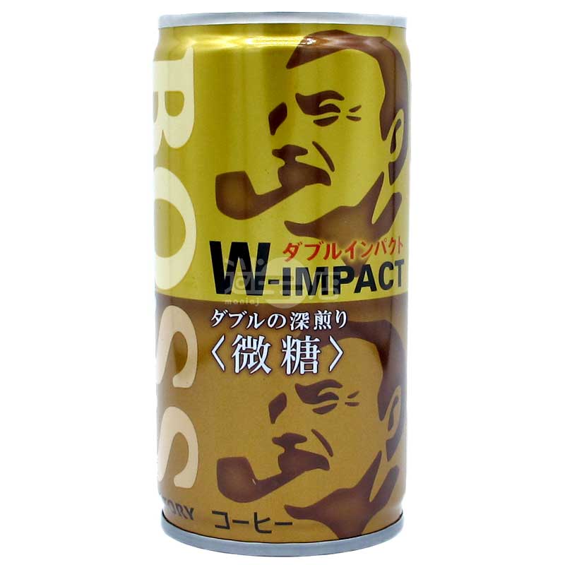 BOSS W-Impact 雙倍深度烘焙微糖咖啡