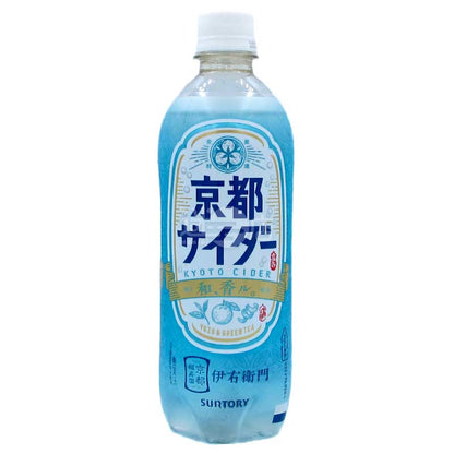 伊右衛門 京都梳打 柚子和風香氣綠茶 500ml膠樽裝