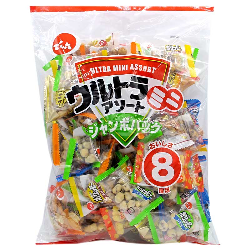 Ultra Mini 迷你雜錦花生脆豆8款 珍寶大包裝