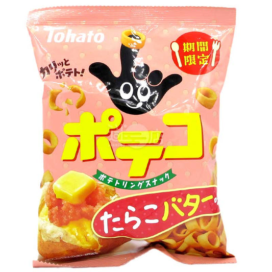 期間限定 Poteco 鱈魚子牛油味脆脆薯圈