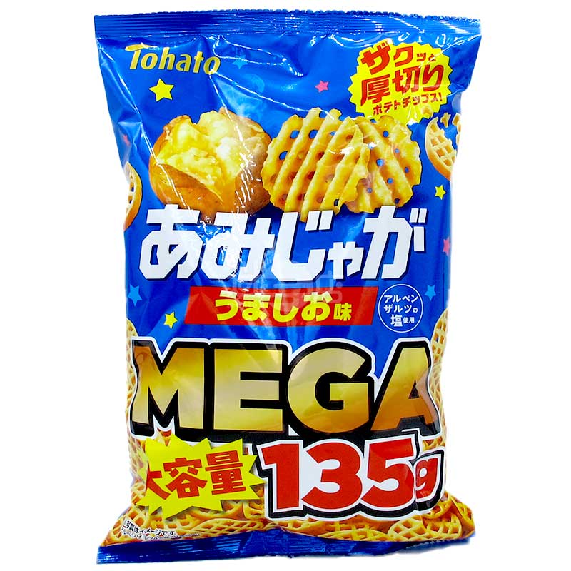 Amijaga 香鹽味酥脆厚切薯格 MEGA大包裝